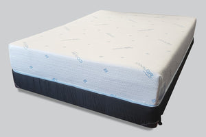 cool blue 10 inch memory foam mattress