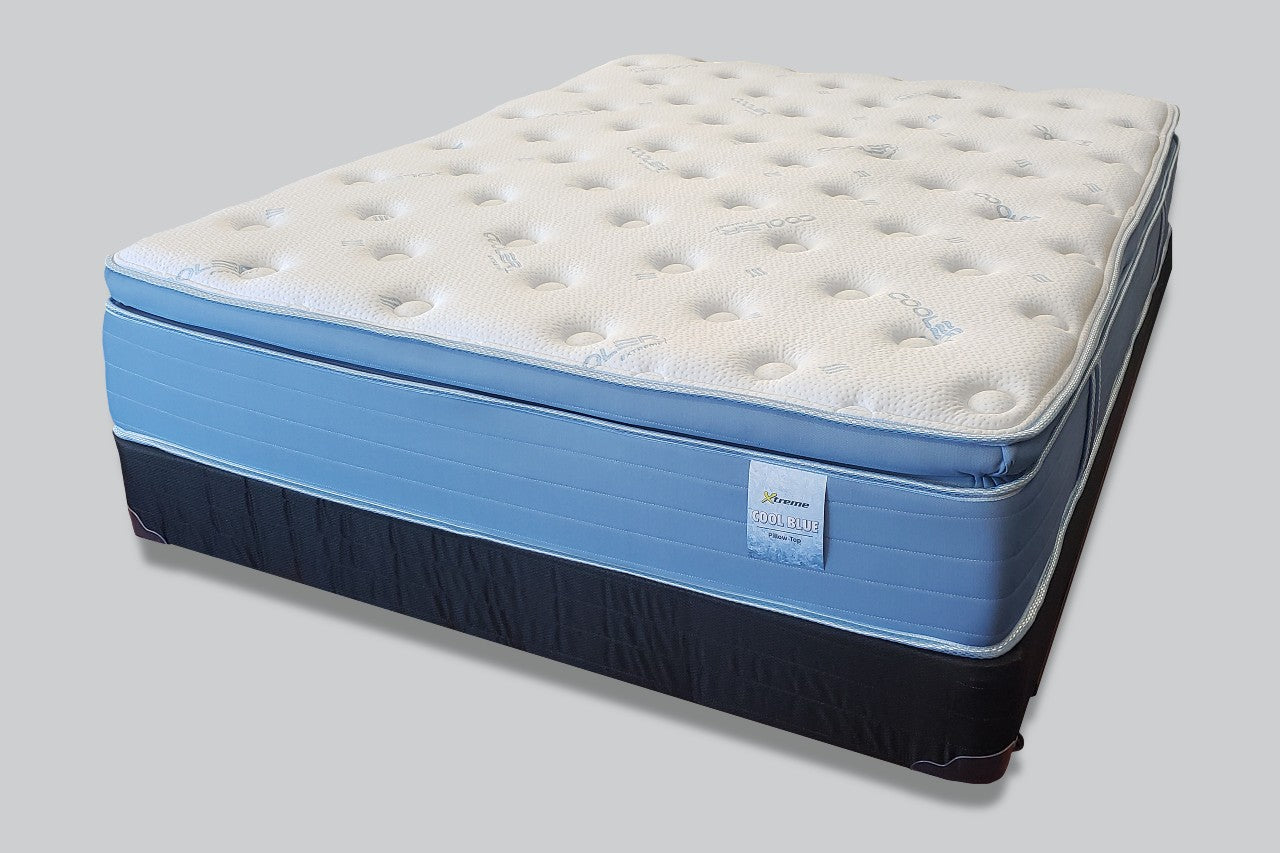 Cool Blue Pillow Top Mattress Xtreme Discount Mattress