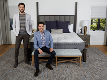 Load image into Gallery viewer, scott brothers with signature mattress lifestyle image
